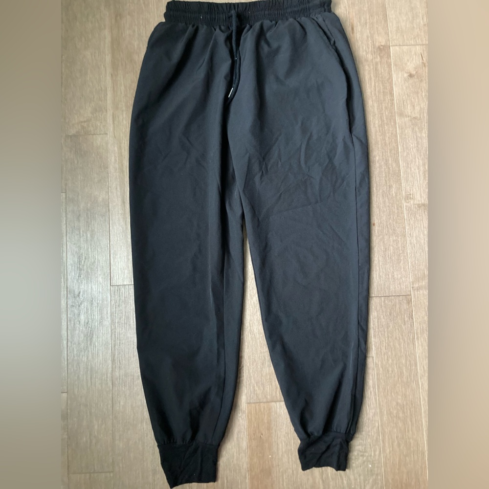 Black Philosophy Satin Joggers Size Small